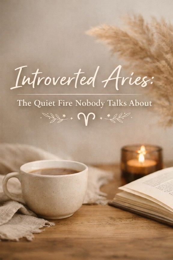 Introverted Aries: The Quiet Fire Nobody Talks About